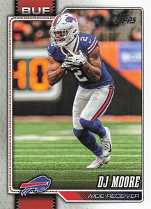 2026 Topps Flagship Football DJ Moore #36