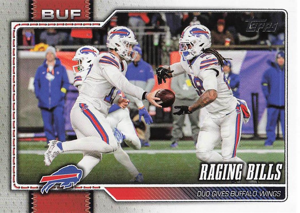 2026 Topps Flagship Football Raging Bills #292