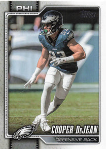 2026 Topps Flagship Football Cooper DeJean #163