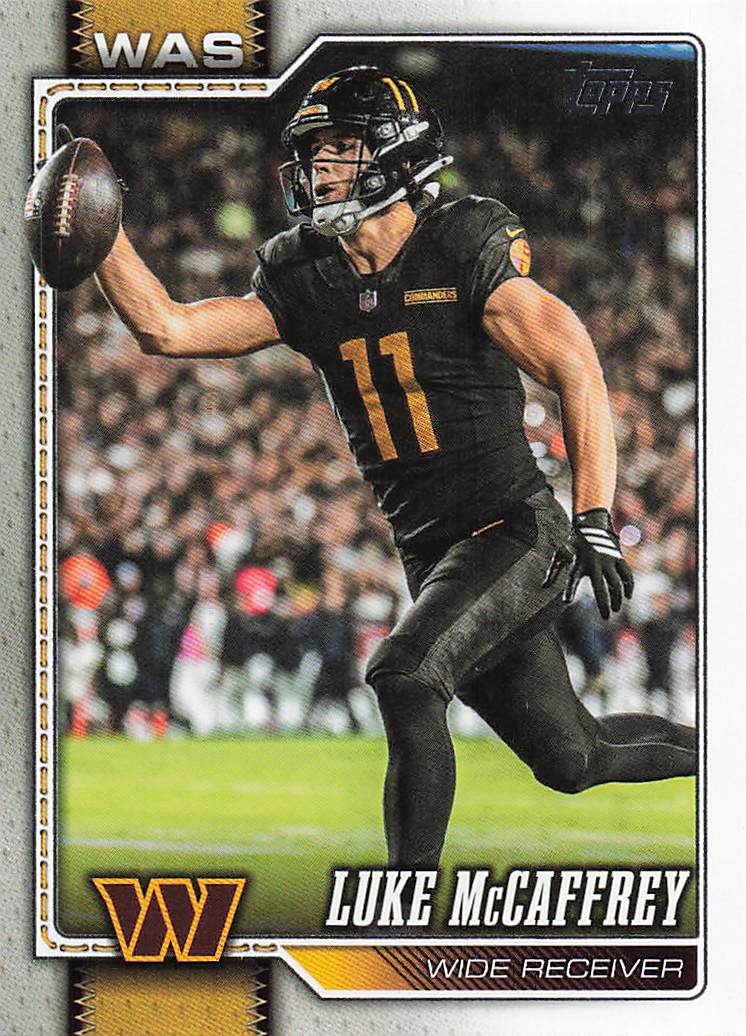 2026 Topps Flagship Football Luke McCaffrey #198