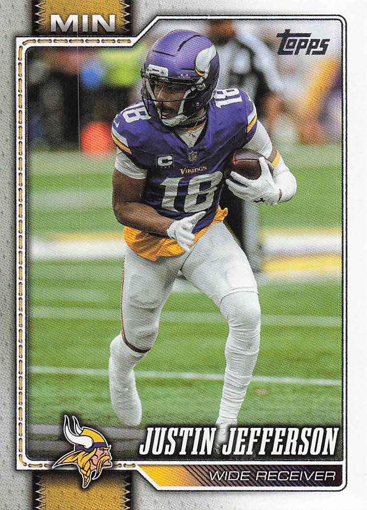 2026 Topps Flagship Football Justin Jefferson #131