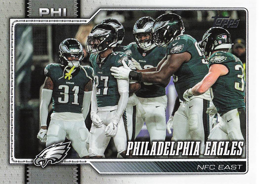 2026 Topps Flagship Football Philadelphia Eagles #276