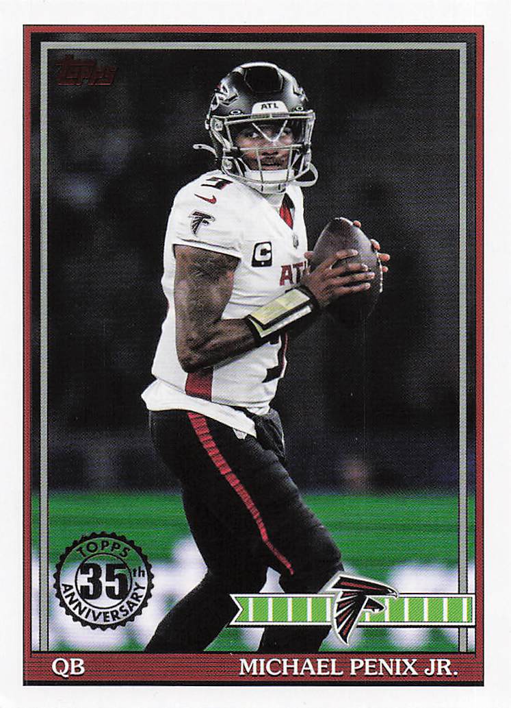 2026 Topps Flagship Football 1991 Topps Football Michael Penix Jr. #91TF-4