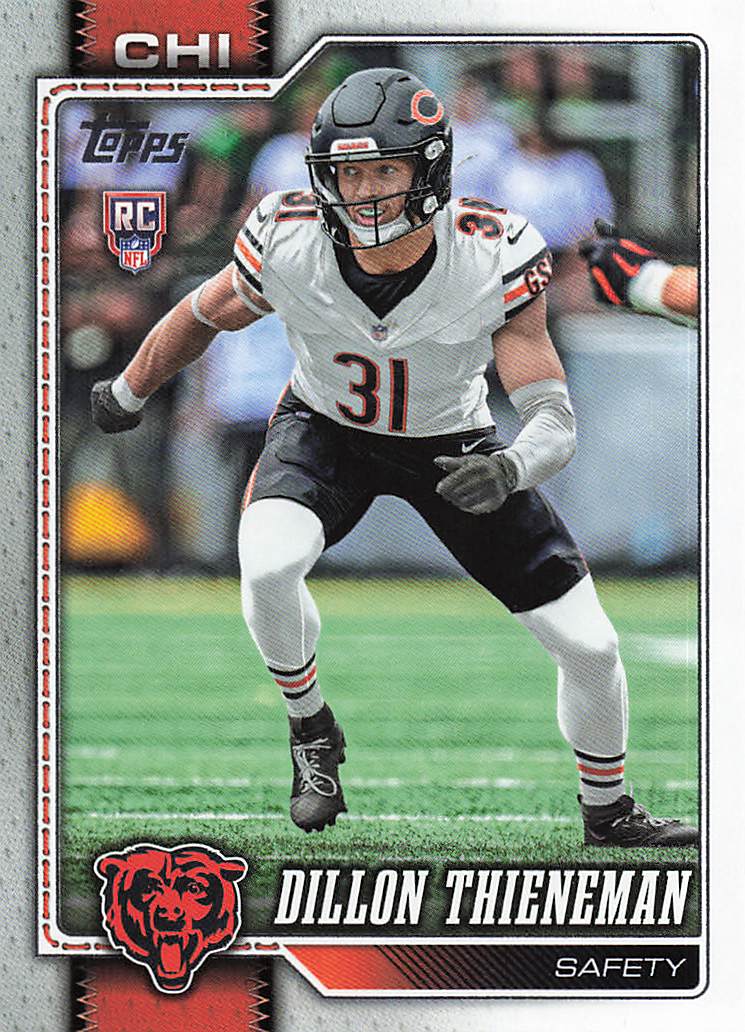 2026 Topps Flagship Football Dillon Thieneman #350 RC