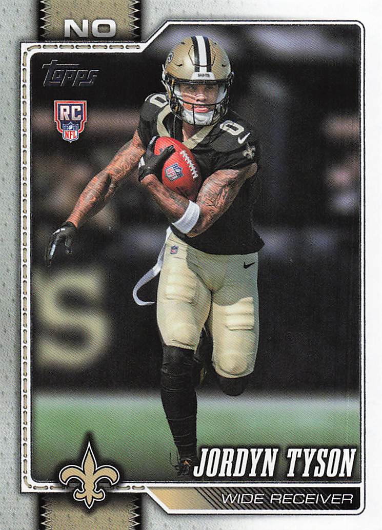 2026 Topps Flagship Football Jordyn Tyson #320 RC
