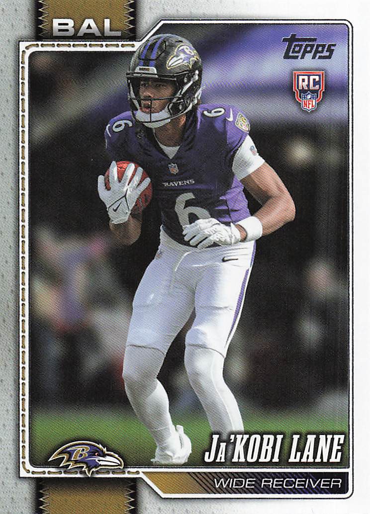 2026 Topps Flagship Football Ja’Kobi Lane #331 RC