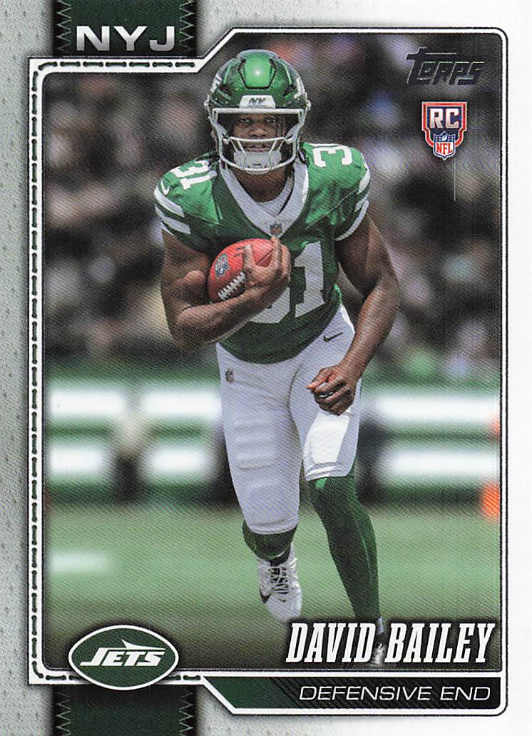 2026 Topps Flagship Football David Bailey #343 RC