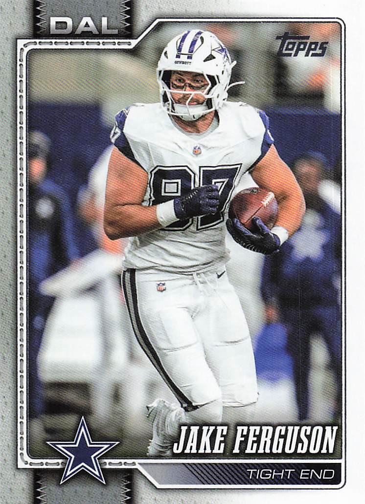 2026 Topps Flagship Football Jake Ferguson #55