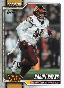 2026 Topps Flagship Football Daron Payne #258