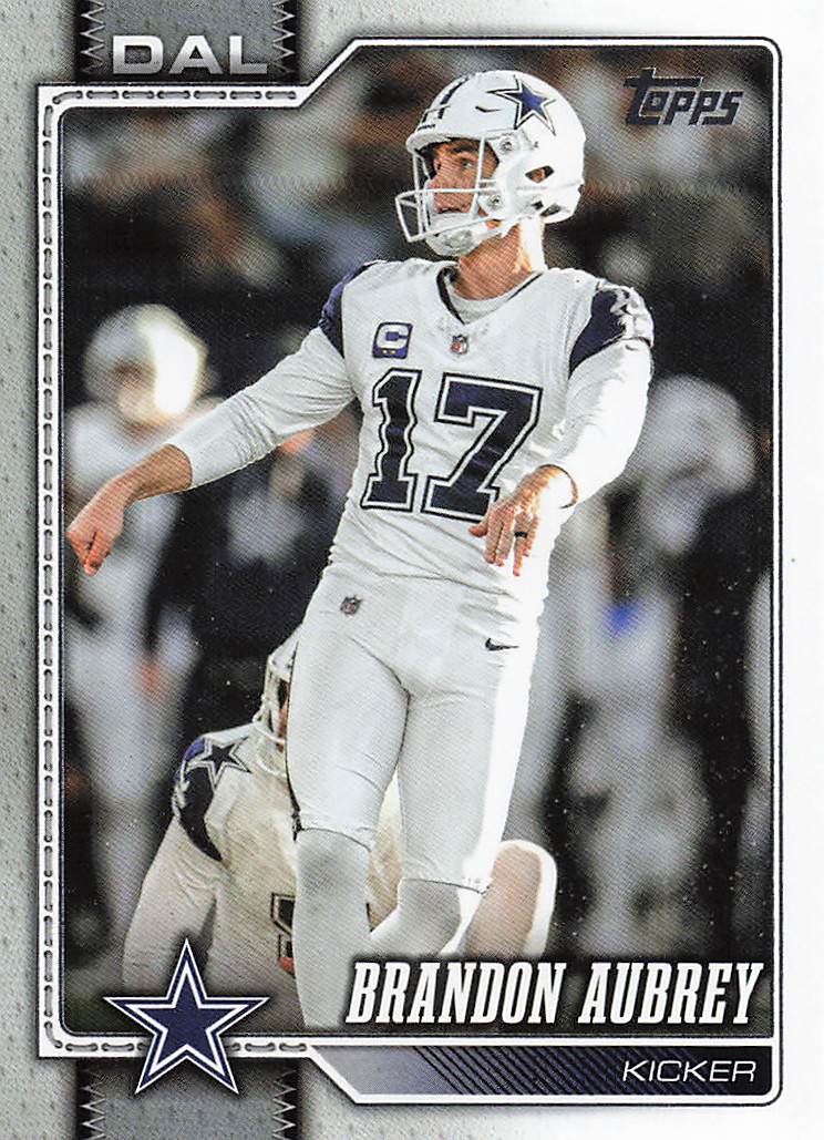2026 Topps Flagship Football Brandon Aubrey #52