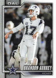 2026 Topps Flagship Football Brandon Aubrey #52