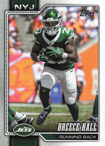 2026 Topps Flagship Football Breece Hall #162