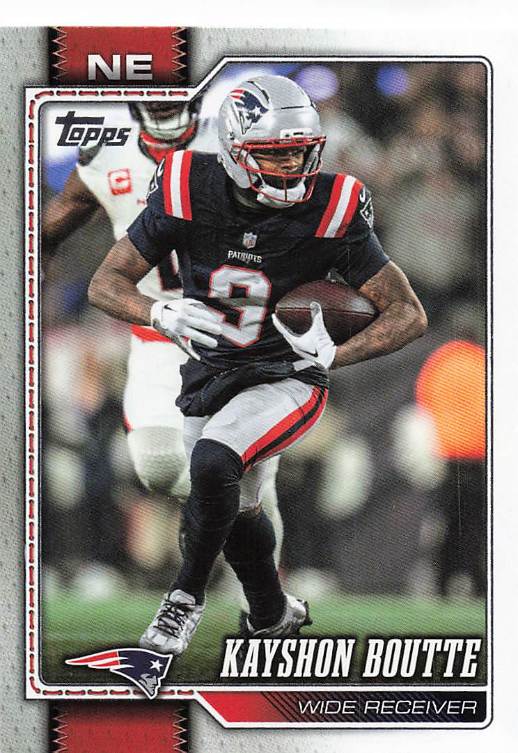 2026 Topps Flagship Football Kayshon Boutte #242