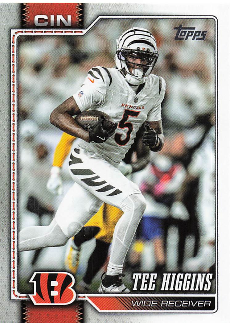 2026 Topps Flagship Football Tee Higgins #41