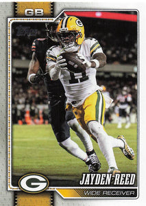 2026 Topps Flagship Football Jayden Reed #71