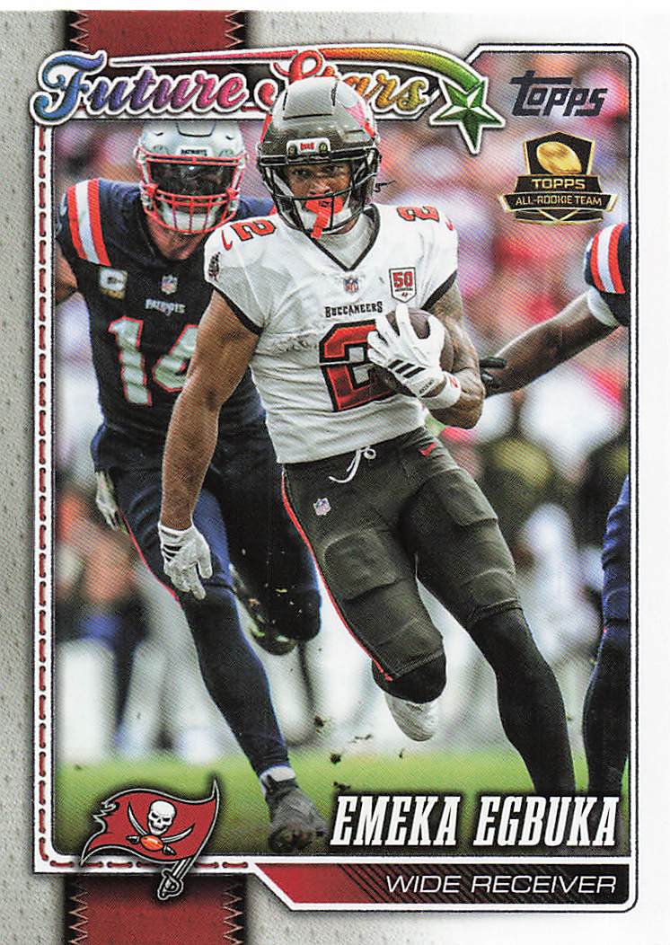 2026 Topps Flagship Football Emeka Egbuka #261