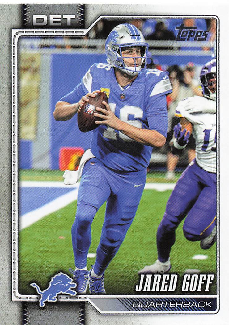 2026 Topps Flagship Football Jared Goff #68