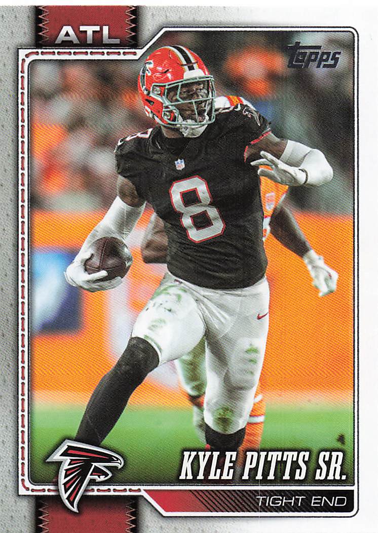 2026 Topps Flagship Football Kyle Pitts Sr. #10