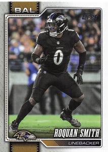 2026 Topps Flagship Football Roquan Smith #17