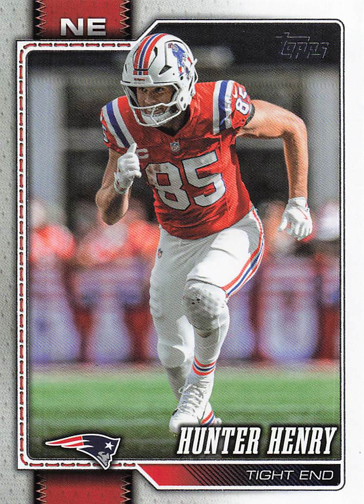 2026 Topps Flagship Football Hunter Henry #138