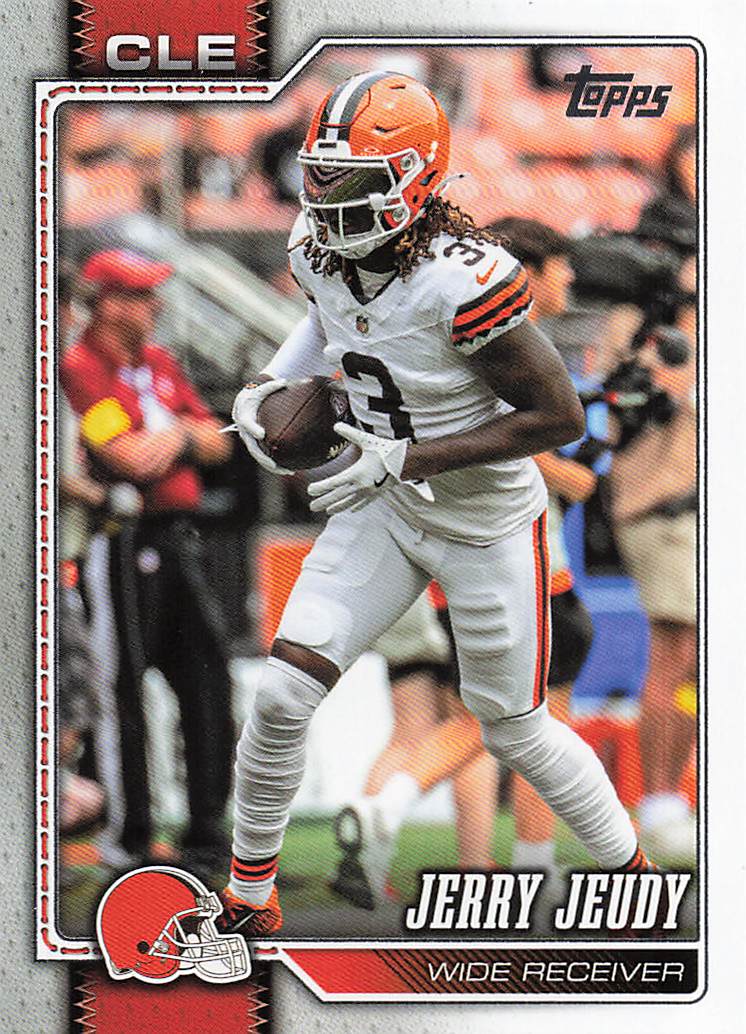 2026 Topps Flagship Football Jerry Jeudy #48