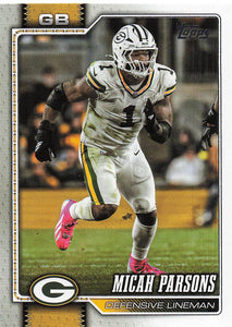 2026 Topps Flagship Football Micah Parsons #72