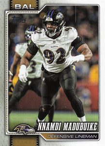 2026 Topps Flagship Football Nnamdi Madubuike #205