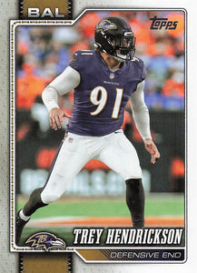 2026 Topps Flagship Football Trey Hendrickson #39