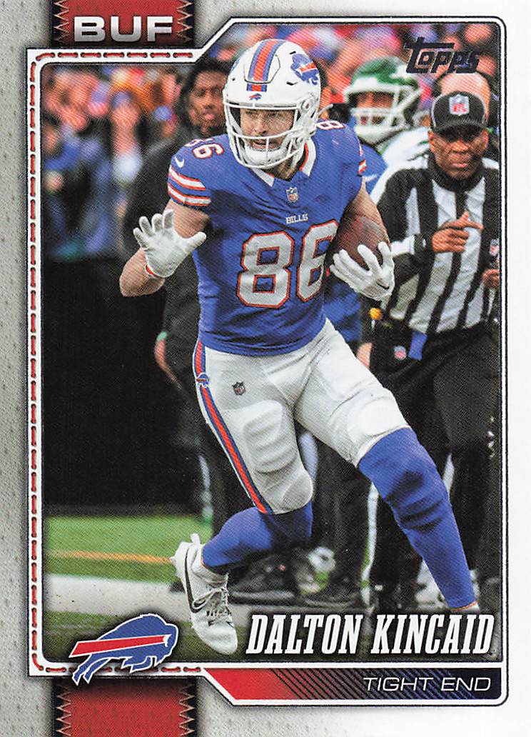 2026 Topps Flagship Football Dalton Kincaid #24