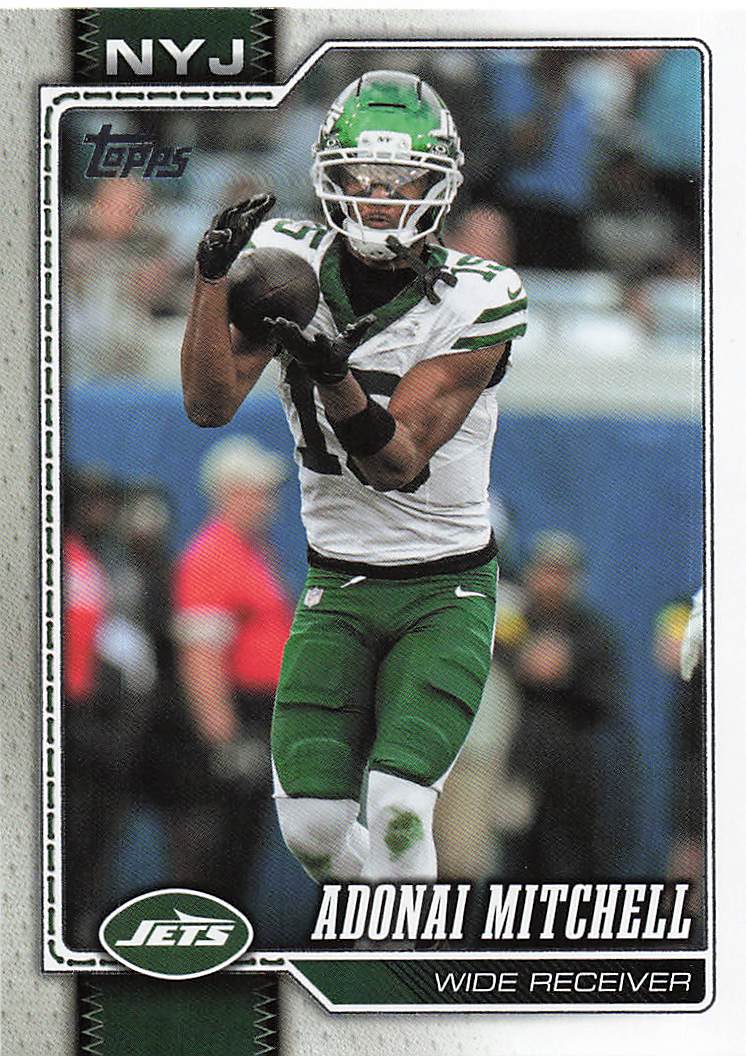 2026 Topps Flagship Football Adonai Mitchell #247