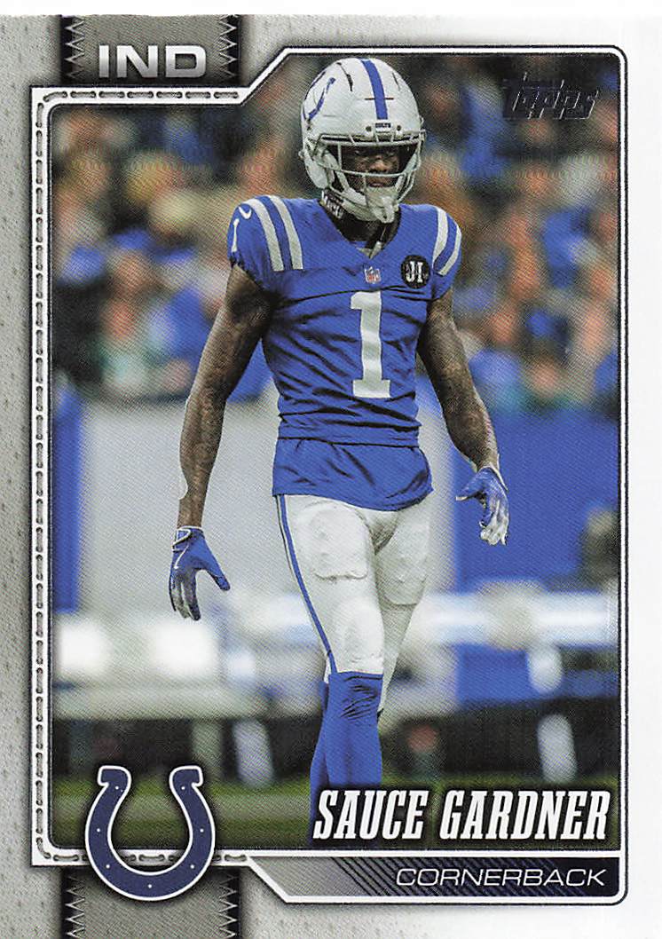2026 Topps Flagship Football Sauce Gardner #161