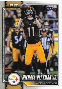 2026 Topps Flagship Football Michael Pittman Jr. #85