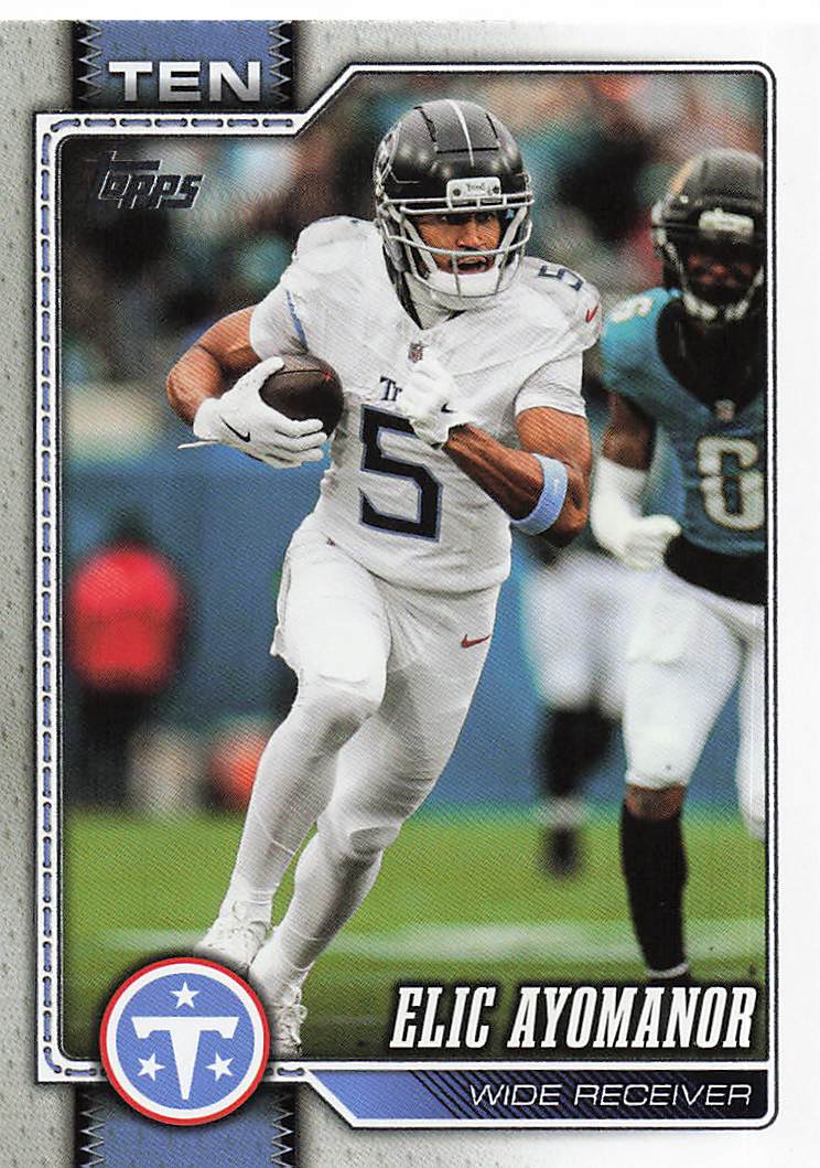 2026 Topps Flagship Football Elic Ayomanor #194
