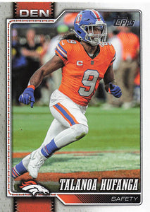 2026 Topps Flagship Football Talanoa Hufanga #220