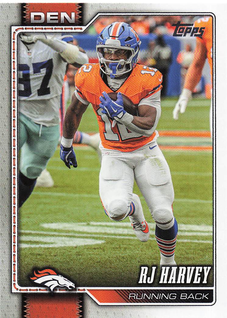 2026 Topps Flagship Football RJ Harvey #59