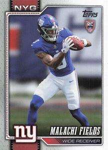 2026 Topps Flagship Football Malachi Fields #330 RC