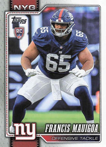 2026 Topps Flagship Football Francis Mauigoa #373 RC