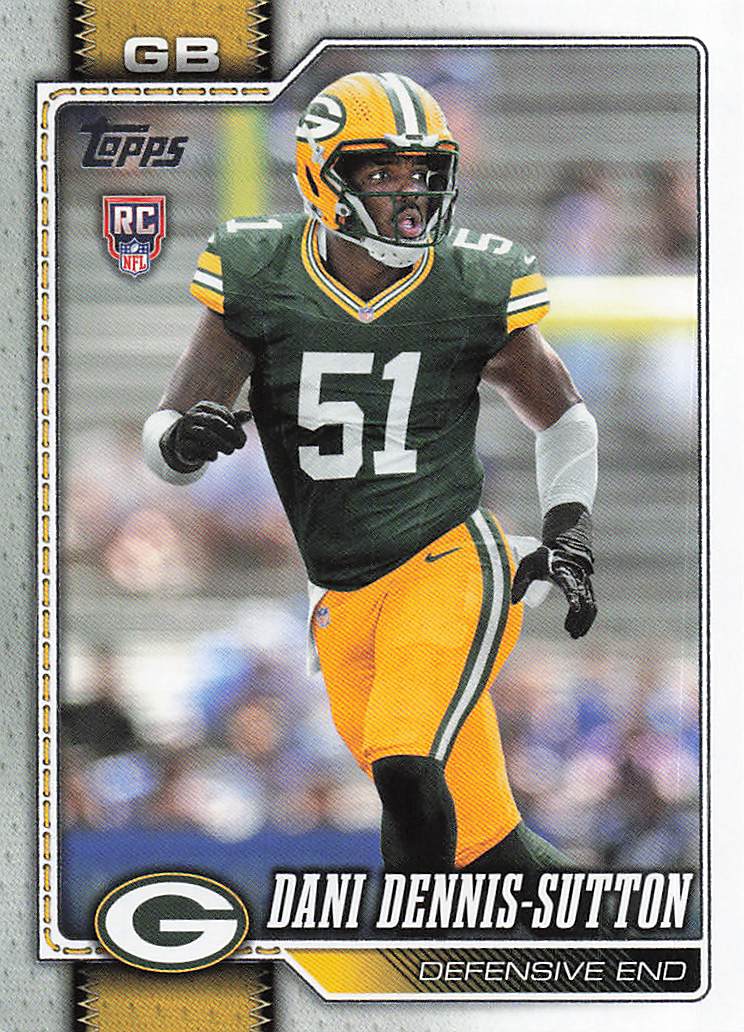2026 Topps Flagship Football Dani Dennis-Sutton #393 RC