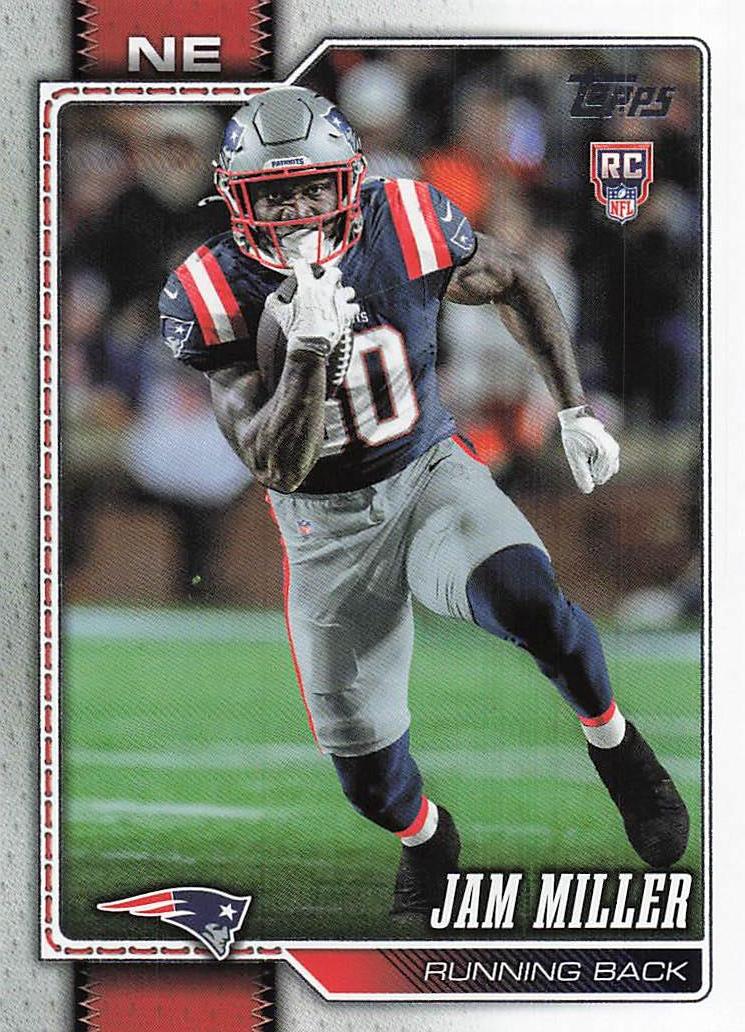 2026 Topps Flagship Football Jam Miller #399 RC