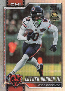 2026 Topps Flagship Football Rainbow Foil Luther Burden III #34