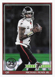 2026 Topps Flagship Football 1991 Topps Football Michael Penix Jr. #91TF-4