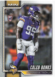 2026 Topps Flagship Football Caleb Banks #384 RC