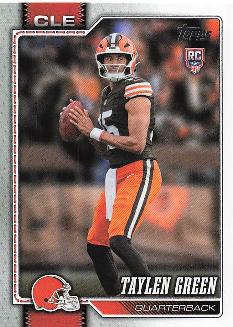 2026 Topps Flagship Football Taylen Green #308 RC