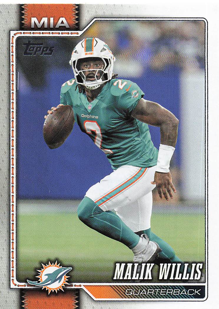 2026 Topps Flagship Football Malik Willis #238