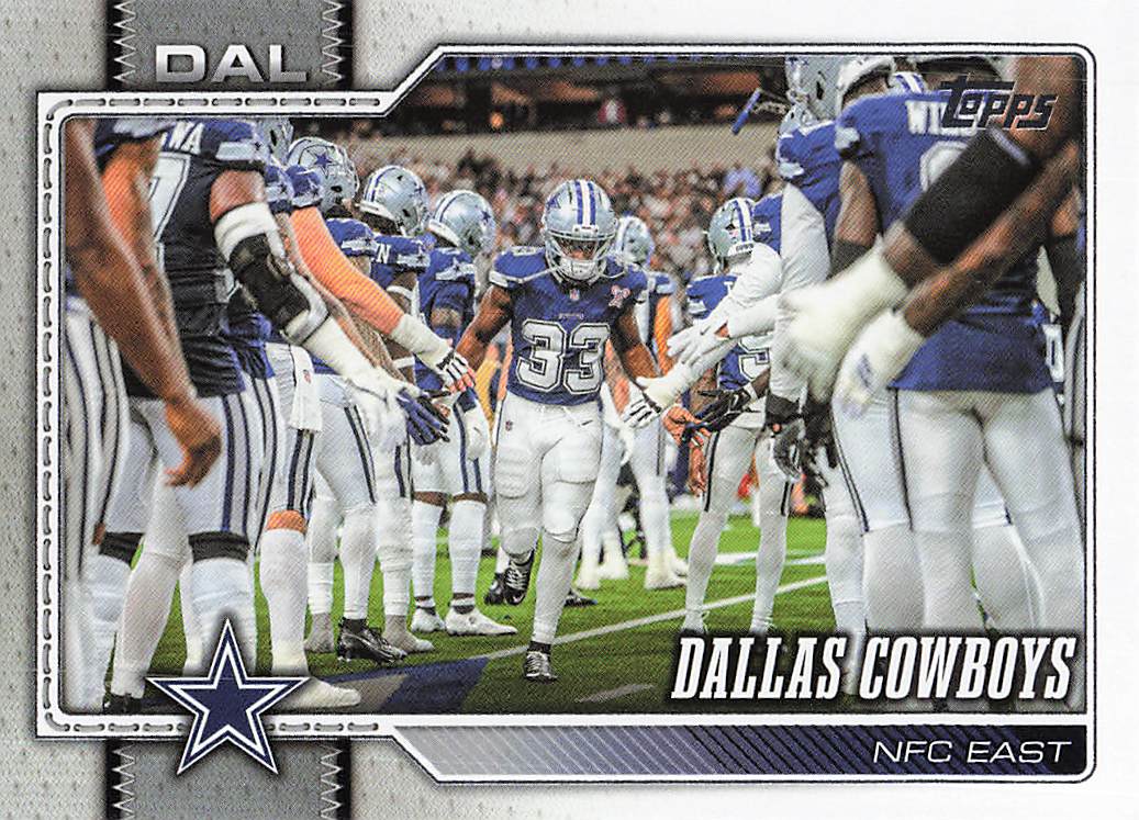 2026 Topps Flagship Football Dallas Cowboys #272
