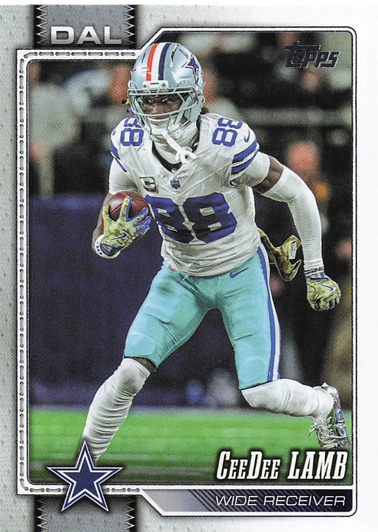 2026 Topps Flagship Football CeeDee Lamb #54