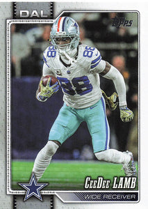 2026 Topps Flagship Football CeeDee Lamb #54