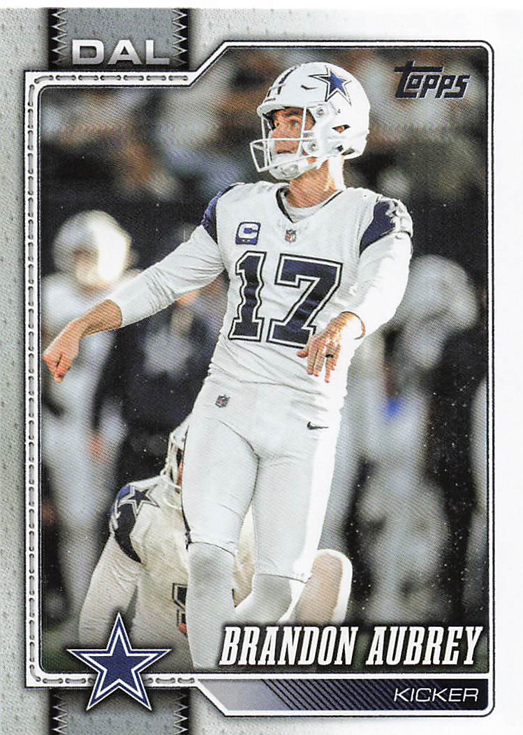 2026 Topps Flagship Football Brandon Aubrey #52