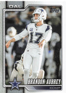 2026 Topps Flagship Football Brandon Aubrey #52
