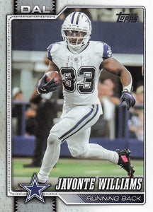 2026 Topps Flagship Football Javonte Williams #51